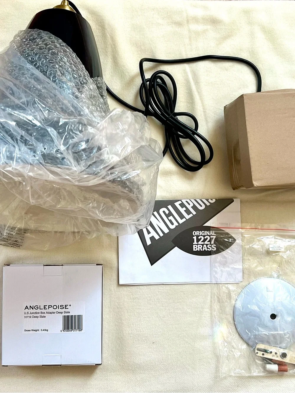 Anglepoise® Original 1227 Brass Maxi Pendant